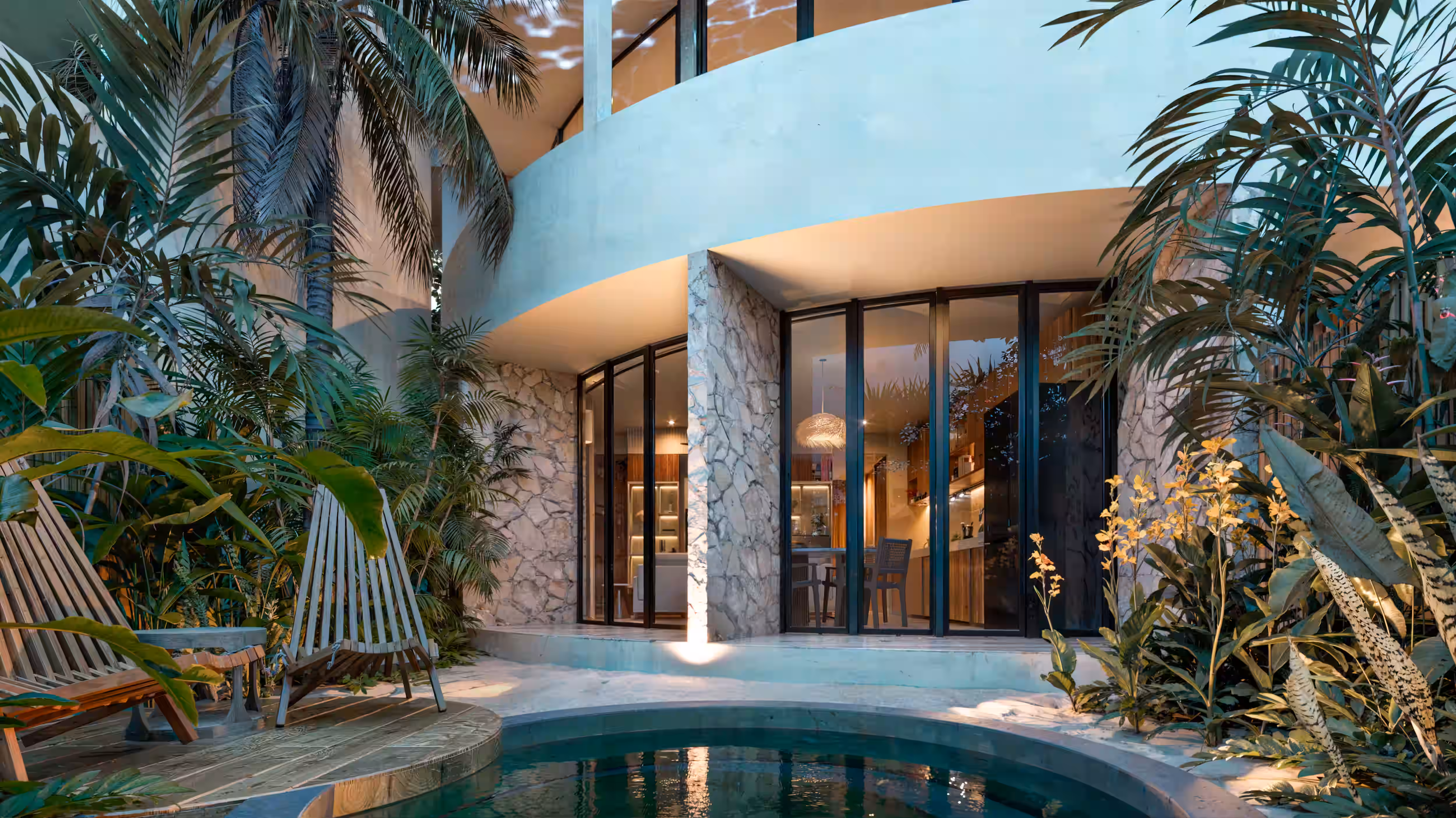Pent Garden - Piscina